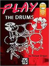 Play the Drums Drum Set Book with MP3/MP4 CD ROM cover